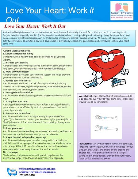 Love Your Heart: Work It Out Source: