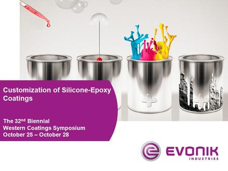 Customization of Silicone-Epoxy Coatings