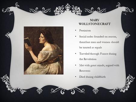 Mary Wollstonecraft Feminism