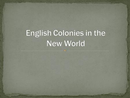 Columbus finds the New World and claims it for Spain. 1492 Columbian Exchange: New plants, animals, and diseases are introduced to New World and Old World.