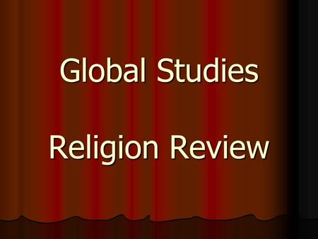 Global Studies Religion Review. Confucianism China China Founder: Confucius Founder: Confucius 551 – 479 BC 551 – 479 BC 5 – Basic Beliefs 5 – Basic Beliefs.