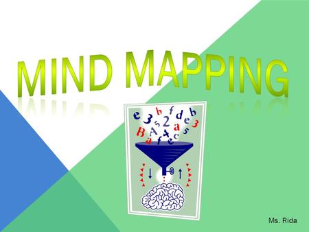 Mind Mapping Ms. Rida.