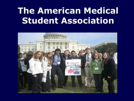 The American Medical Student Association. Pre-Health Office Dr. Jim Johnson, Director of Pre- Health Advising Office: Sullivan Center 262A Hours: Monday-Friday.