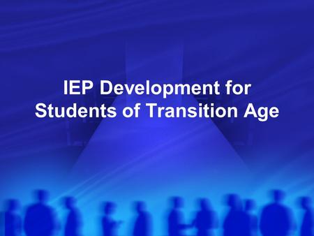 IEP Development for Students of Transition Age. ODE is Finding….. Based on paper reviews/on-sites, the most common areas of non-compliance for PSG are:
