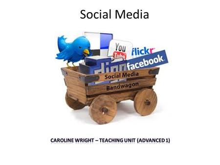 Caroline wright – Teaching Unit (Advanced 1)