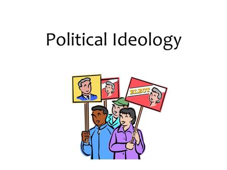 Political Ideology. Definition: more or less consistent set of beliefs about what policies government ought to pursue. – Measured by the frequency of.