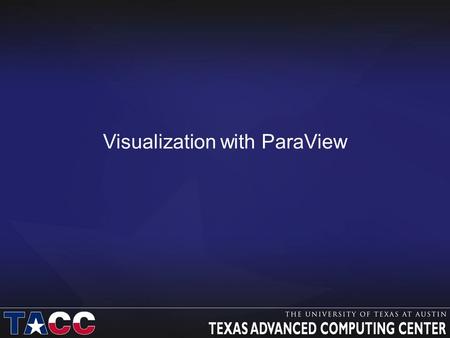 Visualization with ParaView. Before we begin… Make sure you have ParaView 3.14 installed so you can follow along in the lab section –http://paraview.org/paraview/resources/software.htmlhttp://paraview.org/paraview/resources/software.html.