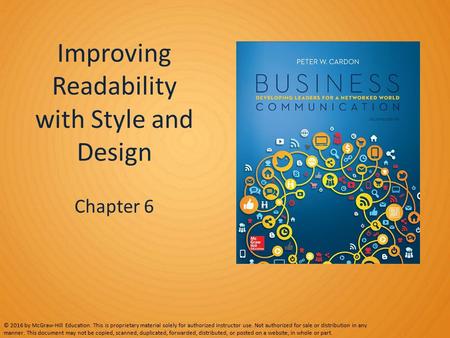 Improving Readability with Style and Design