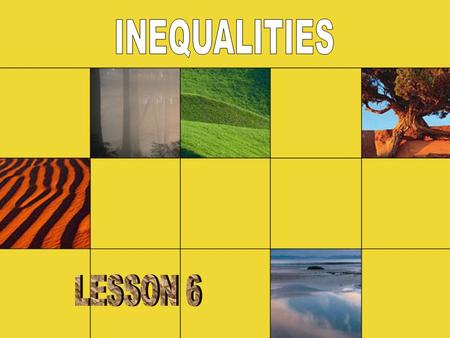 Solving Inequalities Just like with equations, the solution to an inequality is a value that makes the inequality true. You can solve inequalities in.