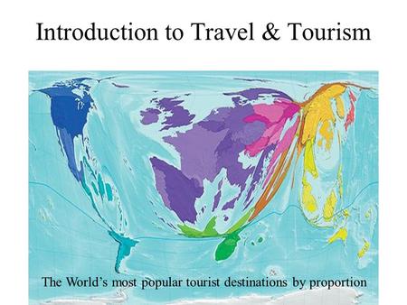 Introduction to Travel & Tourism