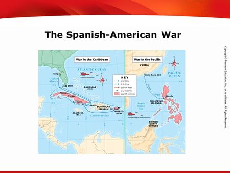 TEKS 8C: Calculate percent composition and empirical and molecular formulas. The Spanish-American War.