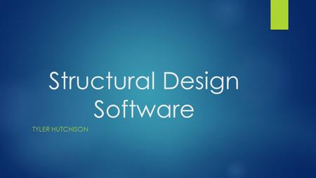 Structural Design Software TYLER HUTCHISON. Requirements  Develop an interface to generate a text file.  The text file is then passed to one of five.