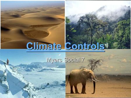 Climate Controls Climate Controls Myers Social 7.