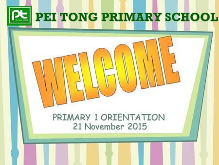 PEI TONG PRIMARY SCHOOL