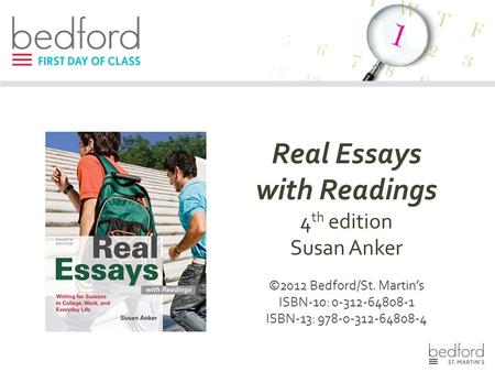 real essays with readings 4th edition pdf