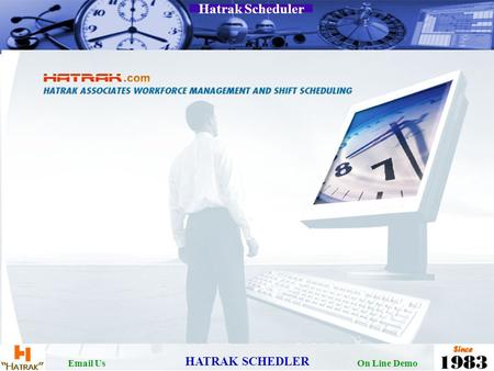 Hatrak Scheduler Email UsOn Line Demo HATRAK SCHEDLER.