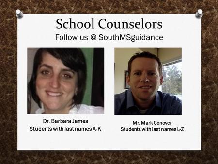 School Counselors Follow SouthMSguidance