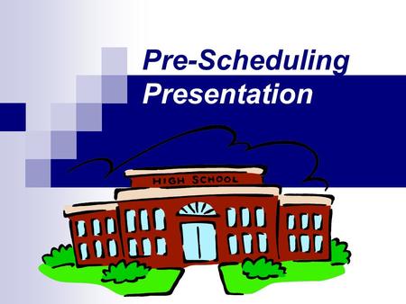 Pre-Scheduling Presentation. MARYLAND GRADUATION REQUIREMENTS Graduation Requirements 25 Credits Career Clusters Arts & Communications Business, Finance.