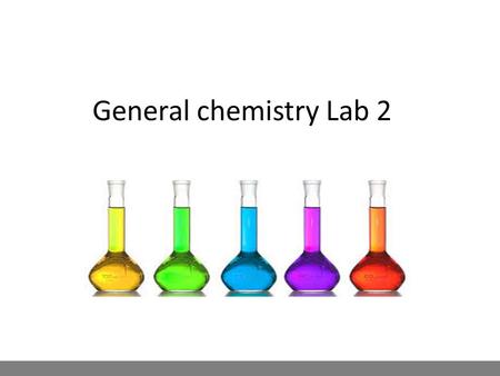 General chemistry Lab 2. Chemistry Analytical Chemistry Gravimetric Analysis Oxidation and Reduction Reactions Oxidation and Reduction Reactions Instrumental.