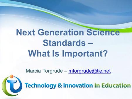 Next Generation Science Standards –