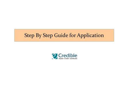 Step By Step Guide for Application. 1. Click the “Register” button ① Ⅰ. Registration.