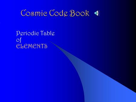 Cosmic Code Book Periodic Table of ELEMENTS aluminum Al aluminum.