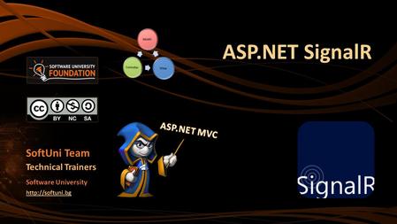 ASP.NET SignalR SoftUni Team Technical Trainers Software University