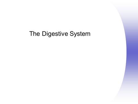 The Digestive System. Digestive System: Overview  The alimentary canal or gastrointestinal (GI) tract digests and absorbs food  includes – mouth, pharynx,