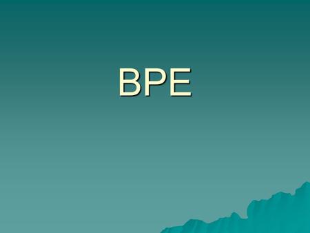 BPE. Course Description: The purpose of this course is to teach students how to acquire knowledge of physical fitness concepts and understand the significance.