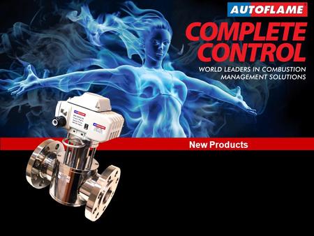 New Product Developments World Leaders in Combustion Management Solutions New Products www.autoflame.com New Products.