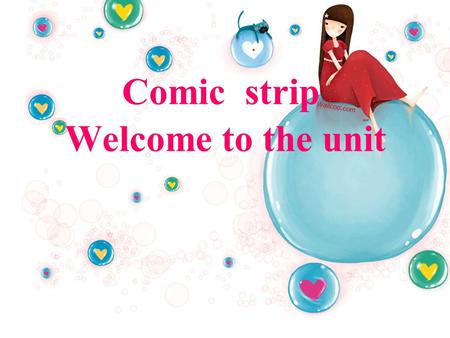 Comic strip Welcome to the unit.