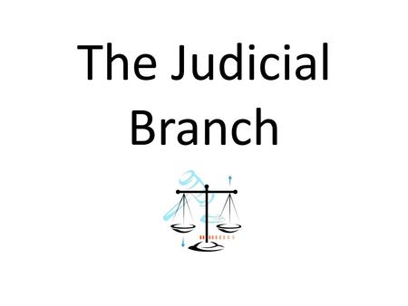 The Judicial Branch. Federal Court Structure U.S. Supreme Court U.S. Courts of Appeal U.S. District Courts.