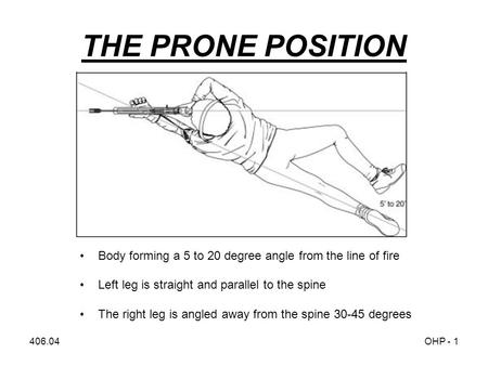 Rifle Marksmanship B Standing Position INSTRUCTION: - ppt download