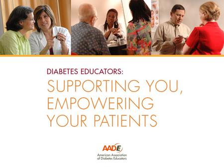 [START WITH A PATIENT STORY – something compelling that demonstrates the value of diabetes education.] This patient’s story illustrates why I’m passionate.