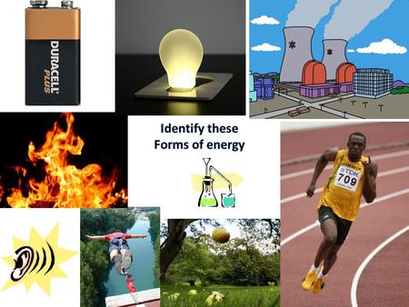 Objectives Recap the different types of energy and energy transformations. Outcomes C: Describe different types of energy. B: Explain energy transformations.