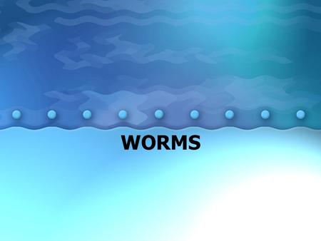 WORMS.