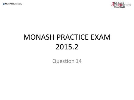 MONASH PRACTICE EXAM 2015.2 Question 14. A 60 year old female presents with left sided chest pain and shortness of breath. A CXR - (AP and lateral) is.