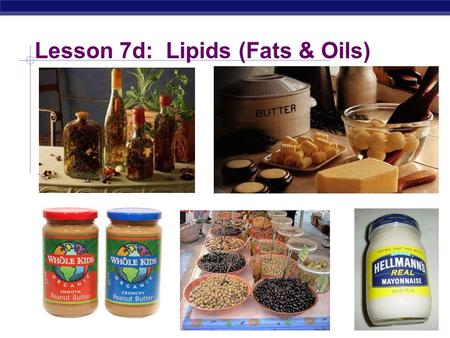 Lesson 7d: Lipids (Fats & Oils) Regents Biology Lipids Concentrated energy molecules.