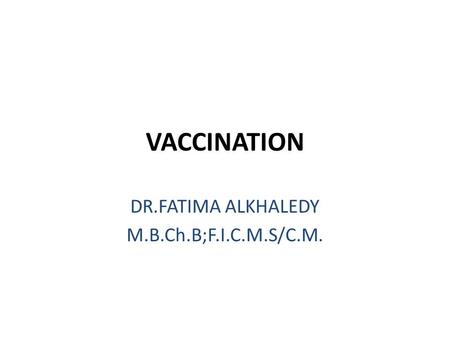 DR.FATIMA ALKHALEDY M.B.Ch.B;F.I.C.M.S/C.M.