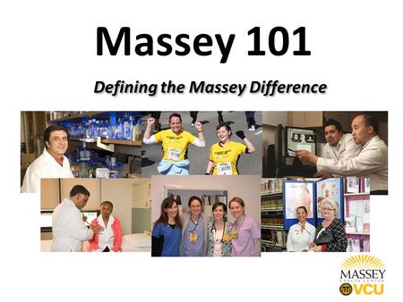 Massey 101 Defining the Massey Difference. Defining Massey.