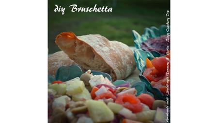 diy Bruschetta – Ciabatta Recipe taken from  Ingredients: 500g Strong white bread flour, plus extra for dusting.