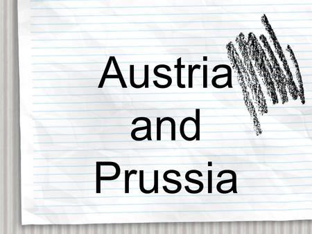 Austria and Prussia. The Thirty Years War that ended in 1648 was the last of the wars of religion. In fact the final phases of the war were more about.