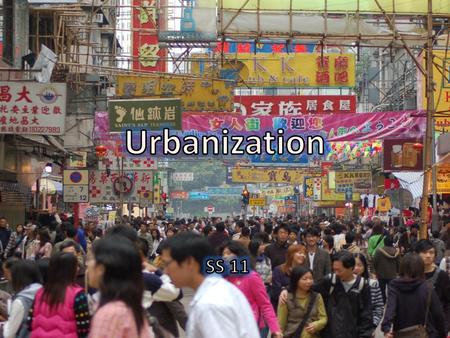 What is a city? Answers……. Are some cities more crowded than others?