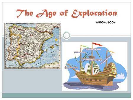 The Age of Exploration 1400s-1600s. Age of Exploration Discuss what you already know:  Who was involved?  Where did they explore/conquer?  What were.