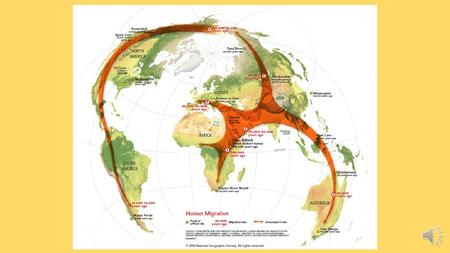 Early Human Migrations