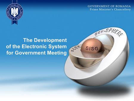 The Development of the Electronic System for Government Meeting.