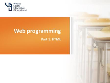 Web programming Part 1: HTML 由 NordriDesign 提供 www.nordridesign.com.