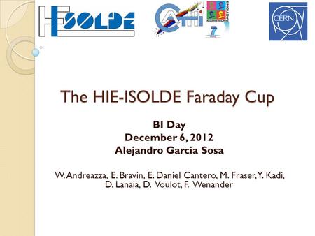 The HIE-ISOLDE Faraday Cup