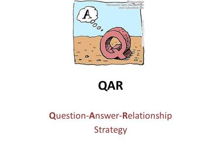 Question-Answer-Relationship Strategy