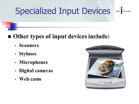 Specialized Input Devices